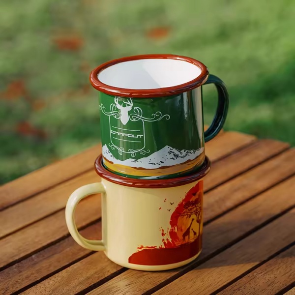 The Making Process of Chinese Traditional Enamel Mugs