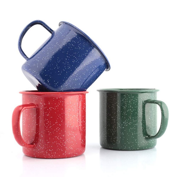 Camping Enamel Mug 12 oz 